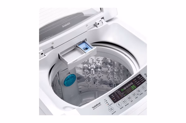 LAVADORA LG WT19WVTM 19KG CARGA SUPERIOR/ INVERTER/ TURBO DRUM/BLANCA - Imagen 2